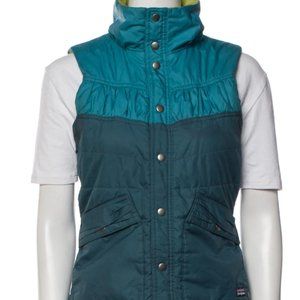 Patagonia Blue Green Nano Puff Vest XS